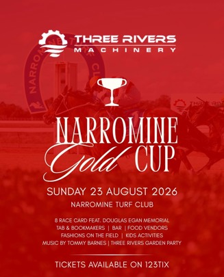 Three Rivers Machinery Narromine Gold Cup 2026